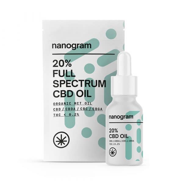 Huile CBD full spectrum 20% Kilogrammes Nanogram