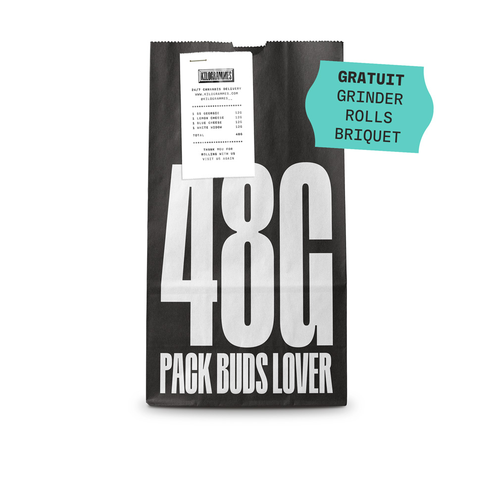 Pack cbd buds lover 48G