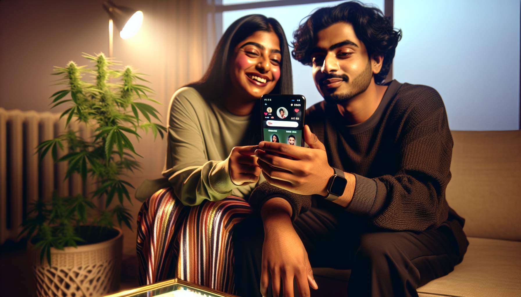 Tinder 420: trouver l'amour haut perché?